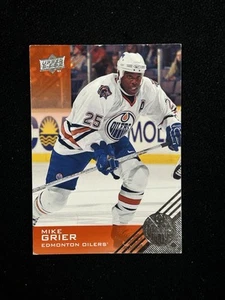 2013 Upper Deck Edmonton Oilers Hockey Card #44 Mike Grier - Picture 1 of 2