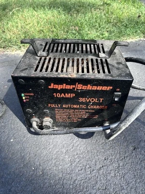 Japlar Schauer MLT10036 36 Volt 10 Amp Battery Charger Golf Cart Fully Automatic - Image 1 of 4
