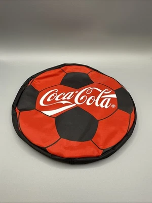 Bolsa de armazenamento pequena design bola de futebol redonda Coca-Cola - Imagem 1 de 4