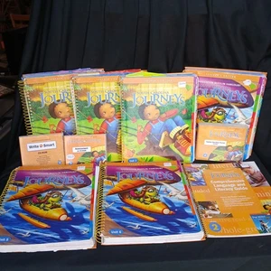 HMH Journeys Common Core Set of 6 Vol Teachers Edition + Extras Grade 2 SC - Imagen 1 de 16