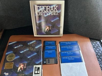 Dvorak On Typing - Interplay 1991 Computer Software IBM/Tandy - Image 1 of 4
