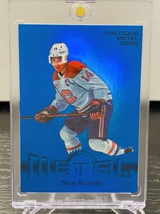 2024-25 Skybox Metal Universe 2013 RETRO BLUE PMG Nick Suzuki /50 Beautiful! - Picture 1 of 5
