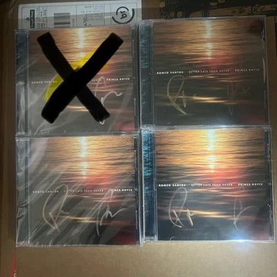 Novo álbum Romeo Santos autografado CD assinado à mão 28/11 - Imagem 1 de 3