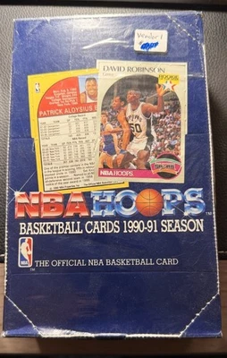 1990-91 NBA Hoops Series 1 Box 36 Packs🔥FACTORY SEALED-Jordan/Menendez Bros - Image 1 of 3