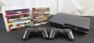 Sony Playstation 3 Console w/ 2 Controllers & 20 Games - Picture 1 of 15