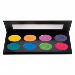 Ben Nye Pressed Colour Palette 8 Bright Jewel tones Theatrical  Clown Makeup - Picture 1 of 1