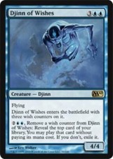 Djinn of Wishes - Foil ~ Lightly Played Magic 2010 M10 MTG Magic UltimateMTG Blu