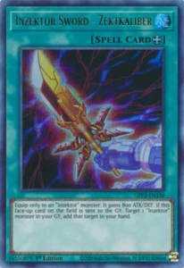 x3 Inzektor Sword - Zektkaliber - GFP2-EN156 - Ultra Rare - 1st Edition Yu-Gi-Oh - Picture 1 of 1
