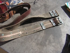 ceinturon  militaire   ancien     (TP  5) - Picture 1 of 3