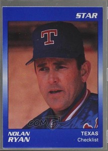 1990 Star Nolan Ryan Blue 1 Nolan Ryan #1 HOF