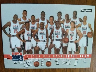 1994 年美国篮球队,1994 年 SKYBOX #83 — 第 1/2 张图片