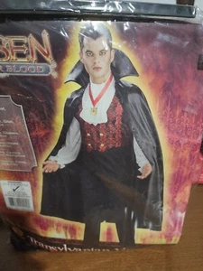 XX 889441 Vampiro Transilvano Hombre Disfraz Rubíes - Imagen 1 de 1