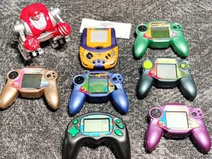 Vintage Handheld Video Game Lot of 8 - Basketball Boxing robot racing - UNTESTED - Picture 1 of 8