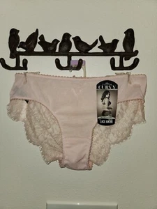 Nuevo con etiquetas Bikini de encaje de tiro alto rosa rubor curvilíneo inteligente y sexy para mujer 8 flecos SA906 - Imagen 1 de 3