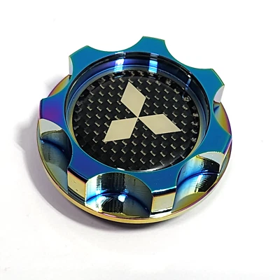 TAPA ACEITE MOTOR DOHC NEO CROMO PARA MITSUBISHI DIAMANTE 3000GT TURBO 6G72 3.0L OE Foto 1 de 4