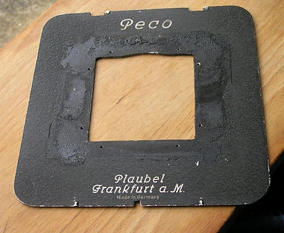  5x4 plaubel peco ets flat lens board used - Image 1 of 3