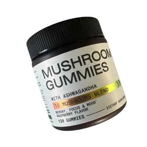 Ascanium Mushroom Gummies Ascanium 120 Gummies Ashwagandha Exp 10/25 - Picture 1 of 3