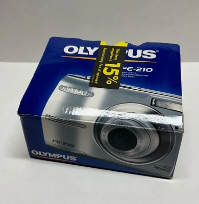 Olympus - Digital Camera - Stylus - FE-210 - Untested - Parts - Image 1 of 3