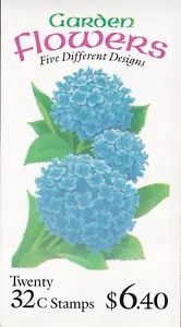 Scott #BK231 (2997a) - Garden Flowers Booklet of 20 Stamps - MNH - Picture 1 of 2
