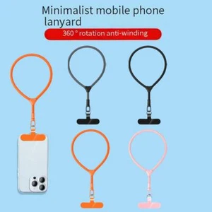 Verstellbares elastisches Handy-Lanyard, buntes kurzes Handschlaufe, Telefon M2 - Photo 1 sur 19