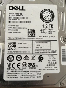 DELL 1.2TB EXOS 10E2400 SAS 2.5" - Afbeelding 1 van 5