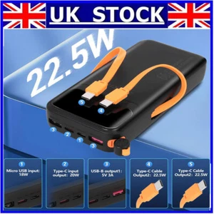 Power Bank 90000mAh Fast charger Pack USB External Battery For Mobile Phone - Picture 1 of 13