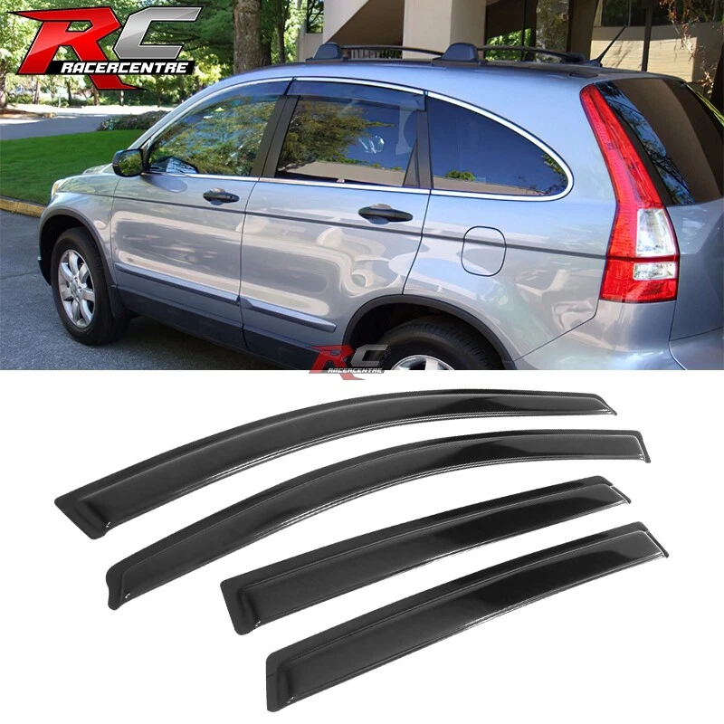 For 07-11 Honda CR-V Window Visor Acrylic Sun Guard Rain Deflectors 4PC Foto 1 de 4
