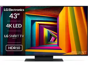 LG 43UT91006LA 43" UT91 4K UHD HDR LED Smart TV - Picture 1 of 8