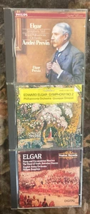 Edward Elgar - set of 3 CDs - Symphonies Nos.1 & 2, Pomp & Circumstance, more - Imagen 1 de 4