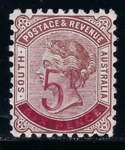 B&D: 1891 Australia Meridionale/Stati Australiani Scott 95a (SG 230b) MNG - Foto 1 di 2