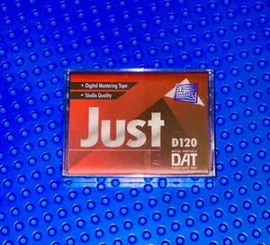 DAT JUST 120 METAL PARTICLE DIGITAL AUDIO TAPE (1) (SEALED) - Picture 1 of 3