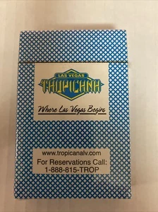 One Deck Playing Cards Tropicana Casino Hotel Resort Las Vegas New In Sealed Box - Picture 1 of 3