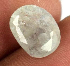 4,15 kt 100 % natürlicher ovaler blauer Ceylon-Saphir Ringgröße Edelstein zertifiziert BS31 - Bild 1 von 13