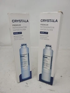 2x Lot Crystala CF7 Water Filter - Samsung DA29-00020B Replacement  Sealed New Q - Picture 1 of 4