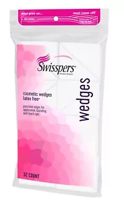 Swisspers Premium Latex-Free Cosmetic Wedges, 32 per pack, 6 Packs 192 Total - Picture 1 of 7
