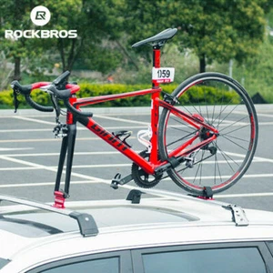 RockBros Bike Car Truck Quick-release Alloy Fork lock Roof Mount Rack Carrier - Picture 1 of 24