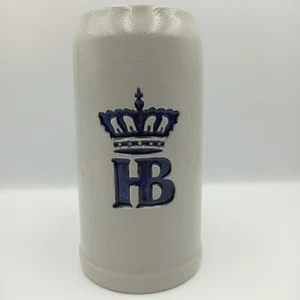 King HB Stein hecho a mano 1L 19,5 cm de alto estampado vintage en muy buena condición - Imagen 1 de 10