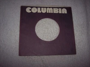 BLACK COLUMBIA RECORDS 7 INCH 45 RPM ORIGINAL SLEEVE ONLY NO SPLITS #498 - Imagen 1 de 2