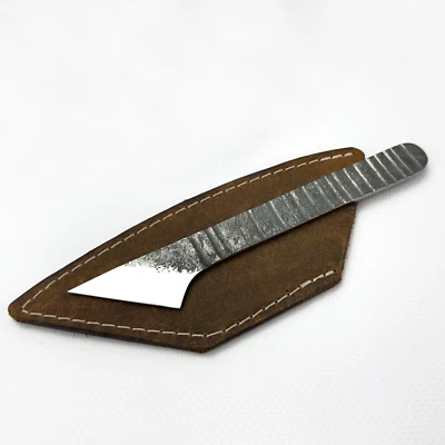 Cuchillo Kiridashi forjado a mano - Acero 52100, diseño todo acero con funda. - Imagen 1 de 4