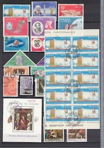 Briefmarkensammlung Panama auf 4 Seiten - Bild 1 von 4