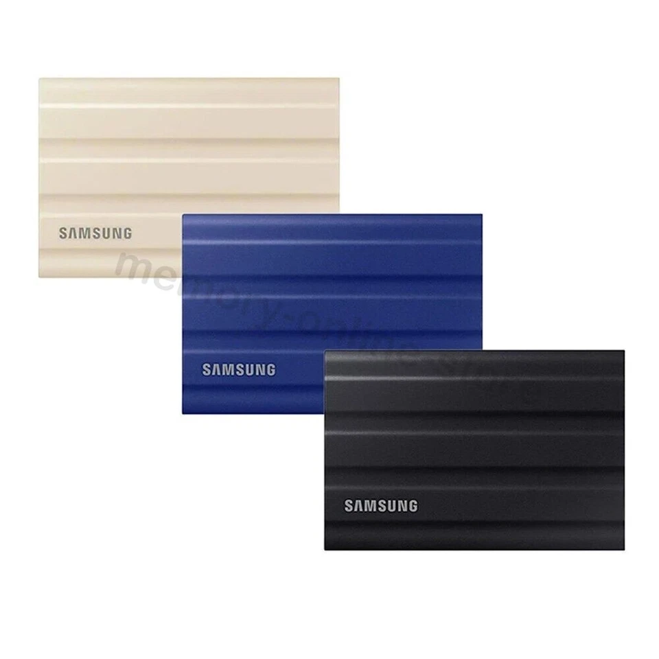 SAMSUNG T7 Shield 1TB 2TB 4TB USB 3.2 Gen 2 Portable External Solid State Drive - Image 1 of 4