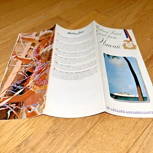 MATSON LINES TO AND FROM HAWAII - SS LURLINE ACCOMMODATIONS Brochure 1960's - Picture 1 of 8