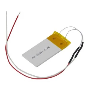 Almohadilla de elemento calefactor de cerámica de repuesto de tanque ultrasónico 100W baño acero inoxidable - Imagen 1 de 1