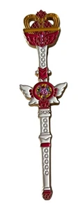 Sailor Moon Weapon Eternal Tiare Magical Scepter Enamel Lapel Pin - Picture 1 of 5