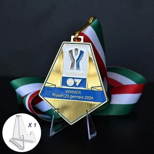 Medaglia Della Supercoppa Italia 2024 - Medaglia finale dell'Inter Milan - Picture 1 of 4