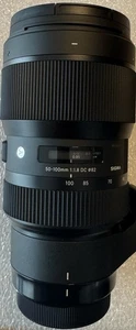Sigma For Canon 50-100mm F 1.8 DC HSM Art Lens  Mint Condition Used 2x - Picture 1 of 7