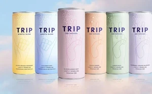 24 x 250ml TRIP Mindful Blends + Infused Mixed Pack Sparkling Drink Cans - Picture 1 of 3