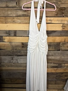 Babyboo Melania Maxikleid, Größe XXL 2XL, weiß - Bild 1 von 5