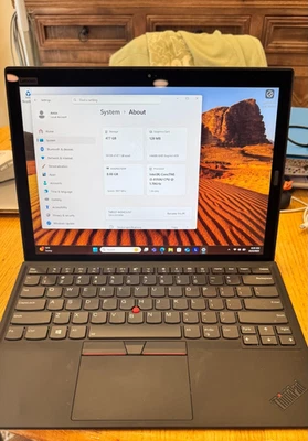 Lenovo ThinkPad X1 Tablet/Laptop 3rd Gen-OEM 512GB SSD 8GB RAM - Image 1 of 4