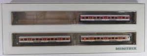 Modellbahn Spur N Minitrix 70155 - S-Bahn-Wagenset Handelsblatt 3-teil. OVP /131 - Bild 1 von 6